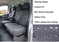 Driver & Double Passenger - Folding with u/seat storage - Black
