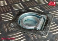 Recessed Sprung Lashing Ring - Zinc Plated