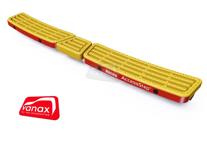 Triple step yellow - with reverse sensors - Click Image to Close