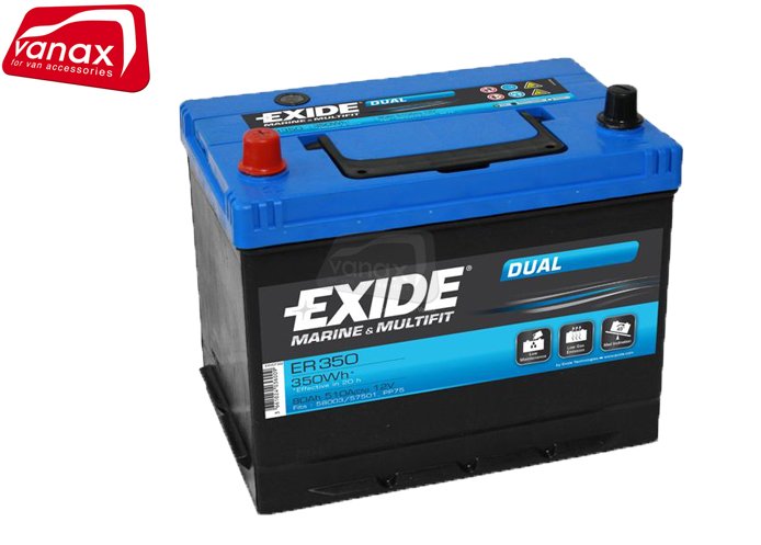 Exide Marine 80Ah (ER350) - Deep Cycle Battery - Click Image to Close