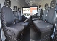 Tailored Front Pair - Driver & Folding Double Passenger - Black