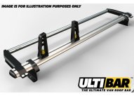 Berlingo (2018-on) - L2 H1 - 3 x HD ULTI bars & rear roller