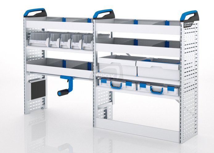SWB - Offside Rack (Passenger side) Option 2 - Click Image to Close