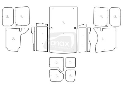 L2 H1 - Full Ply Lining Kit