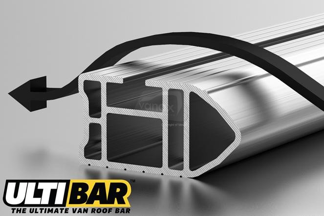 Trafic (2015-on) - H1 3 x HD ULTI bars & roller - Tailgate - Click Image to Close