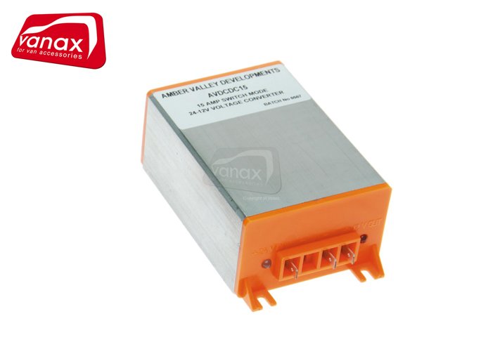 Voltage Converter - 24V to12V - 15 amp continuous load - Click Image to Close