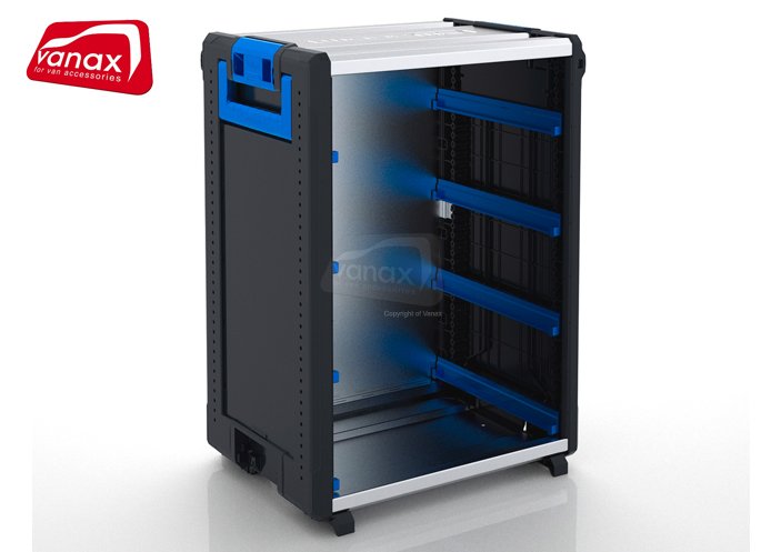 WorkMo 24-750 with 8 service case rails (Empty) - Click Image to Close