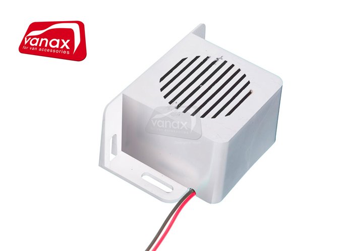 Reverse Alarm - ECO Alarm - Non-bleeping 12-24V, 98dB - Click Image to Close