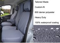 Driver & Double Passenger - Folding with u/seat storage - Grey [