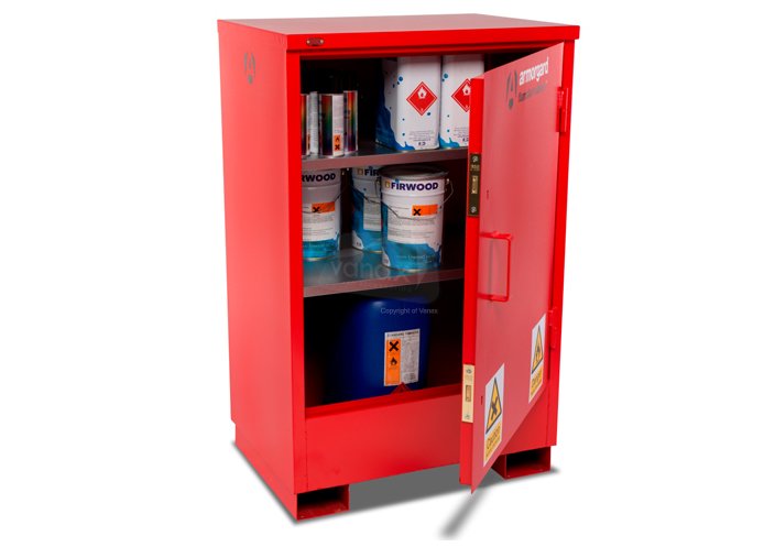 FSC2 - Flamstor Medium Hazardous Cabinet - 800x585x1250 (WxDxH) - Click Image to Close