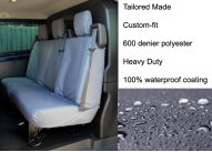 DCIV - Tailored Rear Bench - Triple - Grey