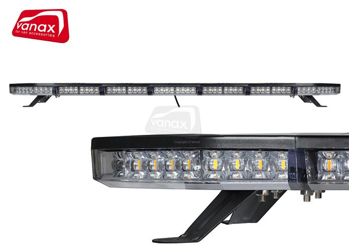 1197mm (47 1/4") 4 bolt LED Low Profile Lightbar - Click Image to Close