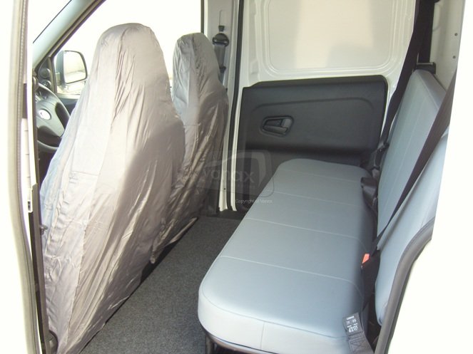 Tilt & Fold Rear Seat Headrests, 2 x lap and diagonal belts - Click Image to Close
