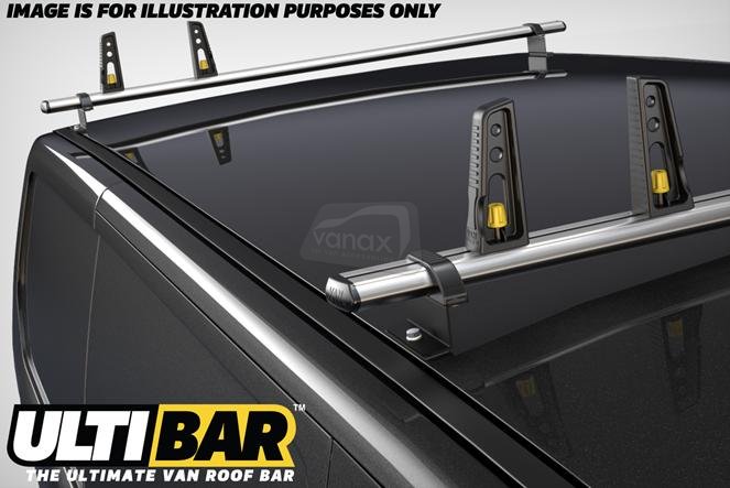 Vivaro (2014-19) - H1 - 4 x HD ULTI bars & roller - Rear Doors - Click Image to Close