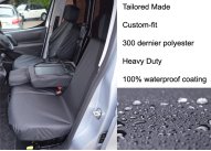 Tailored Front - 3 Seater front seat - Black