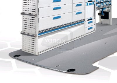 Crafter (2007-17) SWB - Sortimo 9mm Sobogrip floor (Grey)