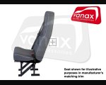 High back single with 3pt seat belt, M1/N1 Tested