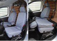 Tailored Front Pair - Driver & Folding Single Passenger - Grey