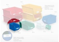 Topstore - Semi-Open Fronted Containers - 10 x Size 3