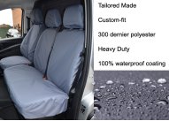 Tailored - Driver w/armrest & Double Pass w/out armrest - Grey