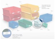 Topstore - Semi-Open Fronted Containers - 20 x Size 2