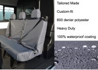 DCIV Tailored - Rear 3-Seater Bench - Grey