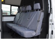 DCIV Tailored - Rear 2 x Double Passenger Seat Covers - Grey