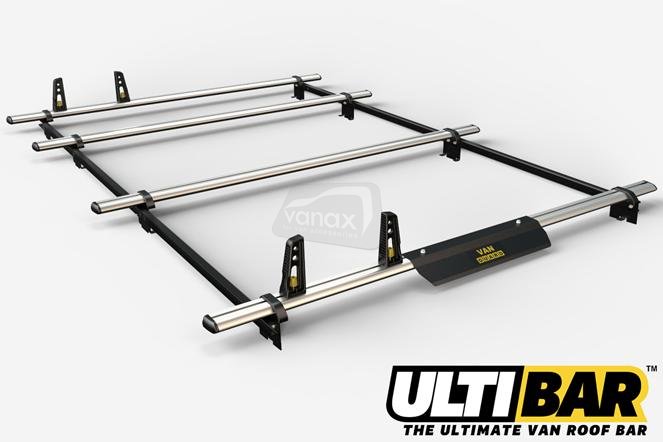Trafic (2001-14) - SWB- 4 bar HD ULTI rack system (8x4 capacity) - Click Image to Close
