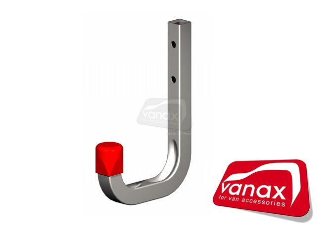 80mm Galvanised Steel Hook - 45kg capacity - Click Image to Close