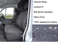 Tailored Driver & Double Passenger - Non Folding - Black