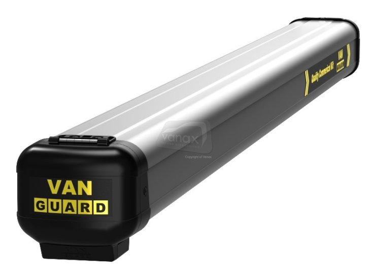 Van Guard 3 metre MAXI lined pipe carrier with rear opening - Click Image to Close