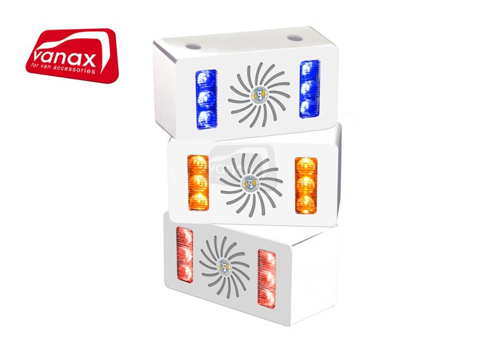 Reverse Alarm - ALARMALIGHT - Amber - 12-24V, 105dB - Click Image to Close