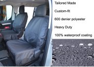 Tailored Front Pair - Driver & Single Passenger - Grey