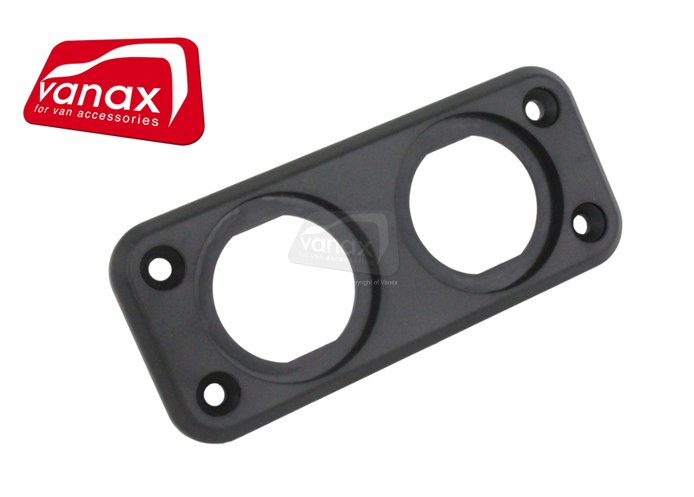 Double Hole Panel For Meters & Power Sockets - Click Image to Close