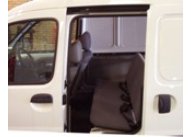 Tilt & Fold Rear Seat, Headrests, 2 x lap and diagonal belt