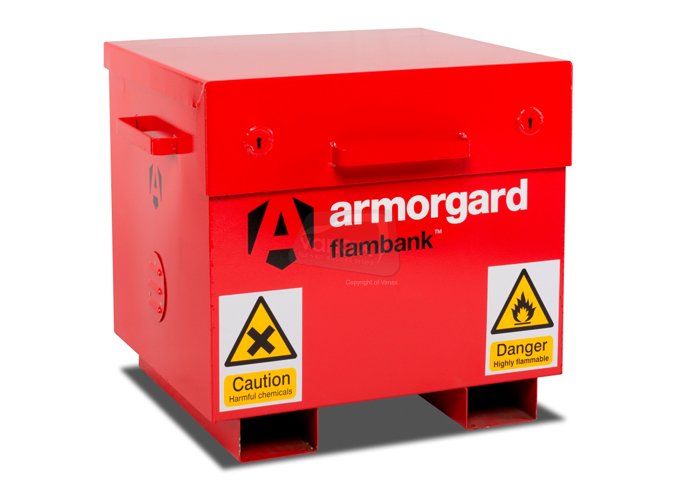 FB21 - Flambank Hazardous Vault - 765 x 675 x 670 (WxDxH) - Click Image to Close