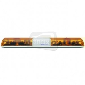 Vision Alert 60" - 4 Syncrovision Lamp Lightbar Amber 12V - Click Image to Close