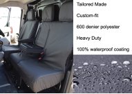 Driver & Double Passenger with Worktray - Black
