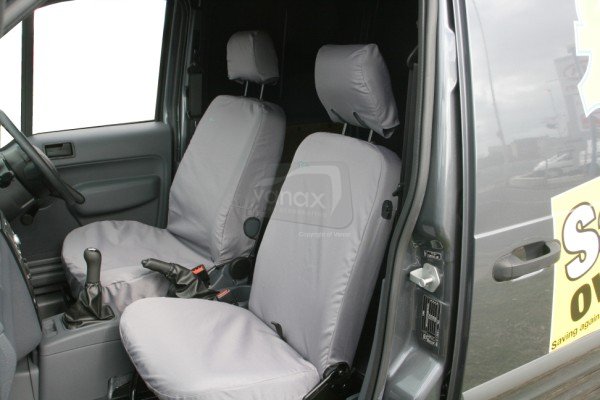 Tailored Front Set - 2 x Single Seat Covers - Click Image to Close