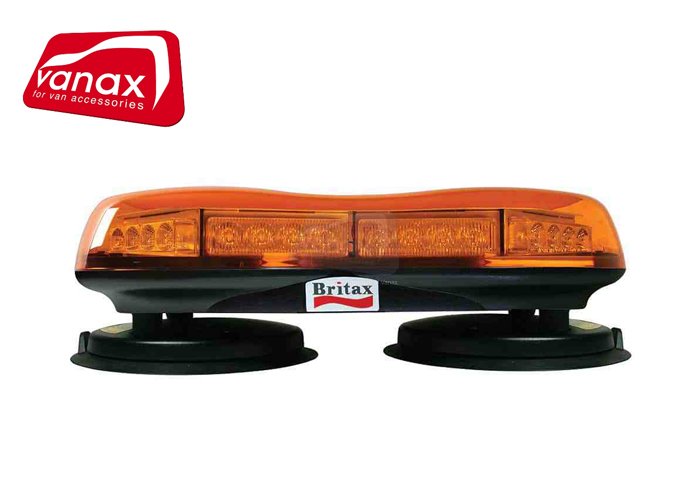 420mm (16 1/2") - Britax LED Light Bar - magnetic base - Click Image to Close