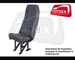 High back double with 3pt seat belt, M1/N1 Tested