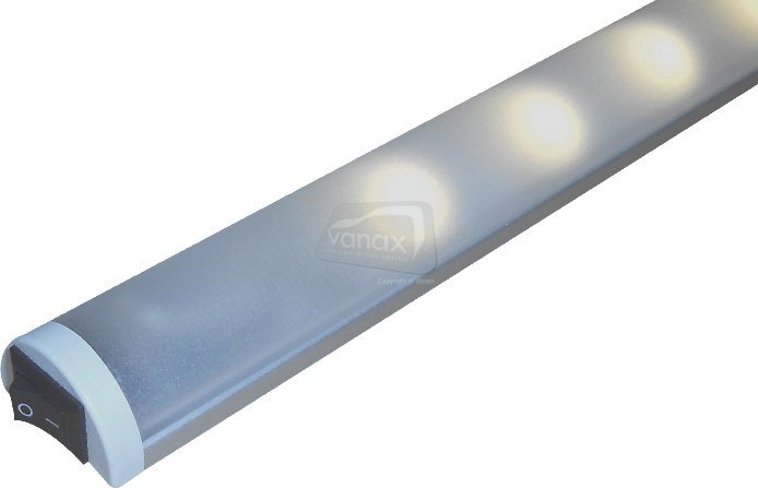 300mm Slimline switched LED Strip Light - Click Image to Close