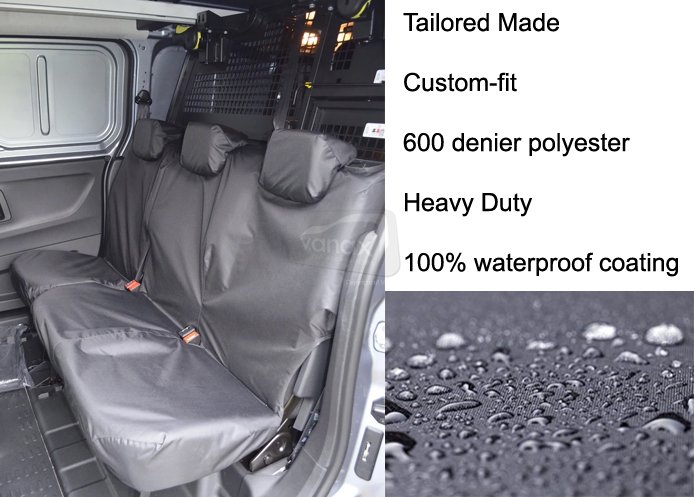 Rear Single & Double Passenger - Black - Click Image to Close