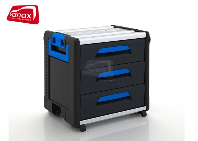 WorkMo 24-500 with 3 drawers - Click Image to Close