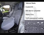 Tailored SX Model - Driver & Folding Double Passenger - Grey