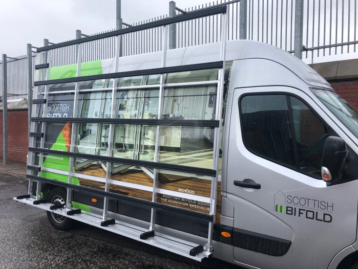 Master (10-24) L3 - Aluminium Glass Rack (LxH) 3500 x 2500 - Click Image to Close