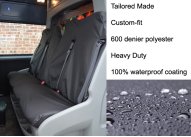 DCIV Tailored - Rear Passenger - 2 Doubles - Black