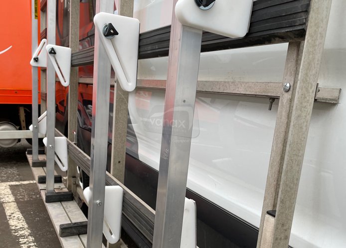 Custom (23-on) L2 H1 - Aluminium Glass Rack (LxH) 2600 x 2000 - Click Image to Close