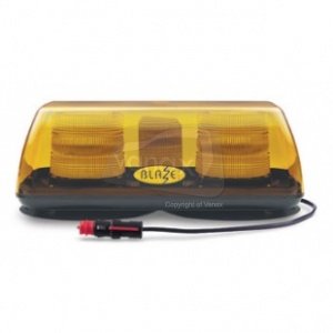 VISION ALERT - Xenon Mini Lightbar 2 Lamp/'E' App 2 Bolt Fix Amb - Click Image to Close