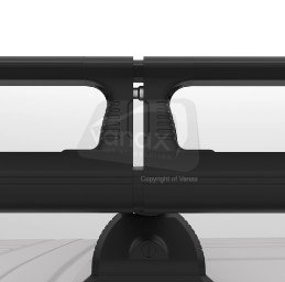 Dispatch (2016-on) - L3 H1 - Rhino KammRack Black - Tailgate - Click Image to Close